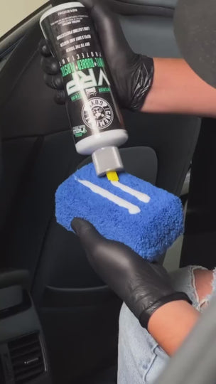 Restore, shine, and protect your tires and trim with VRP! Now available in New Car Smell! 🚗