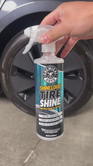 Give your tires a bold new look with ShineLogic Tire Shine! ✨ 
#howto #detailing #carcleaning #carwash