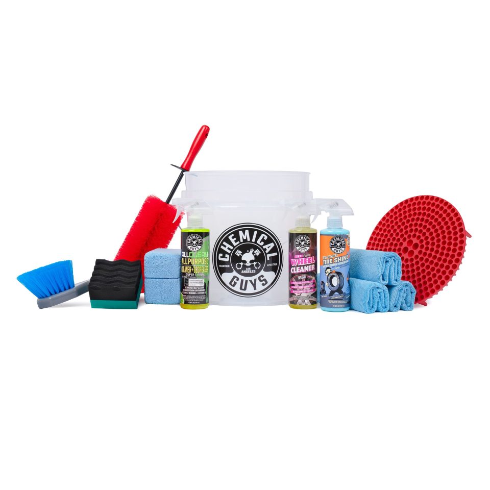 Two Face Wheel Wash & Wax Kit