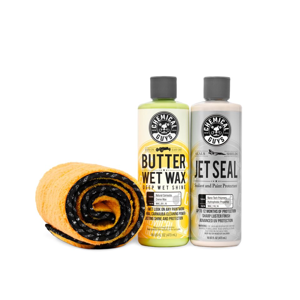 Paint Protect Jetseal & Butter Wet Wax Bundle w/Towel