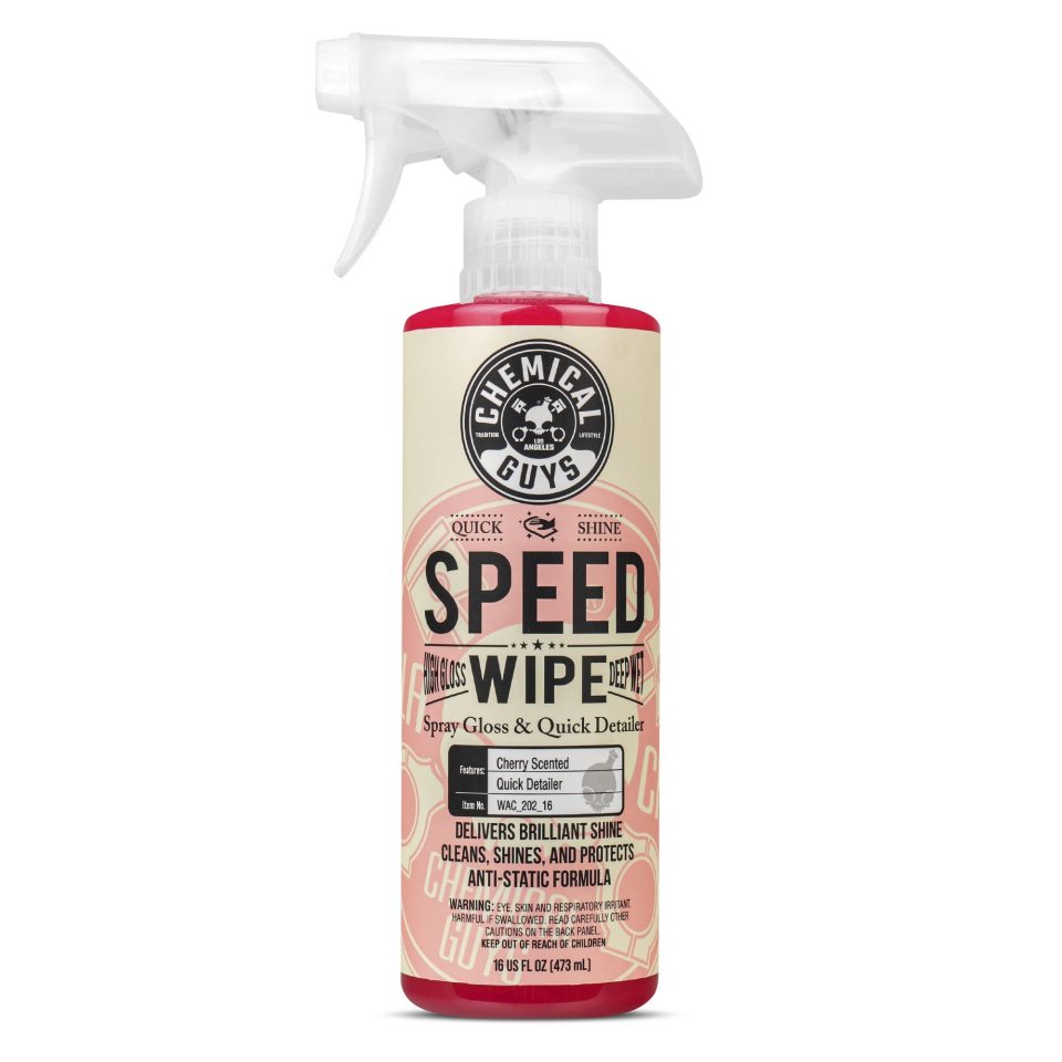 Speed Wipe Quick Detailer & High Shine Spray Gloss
